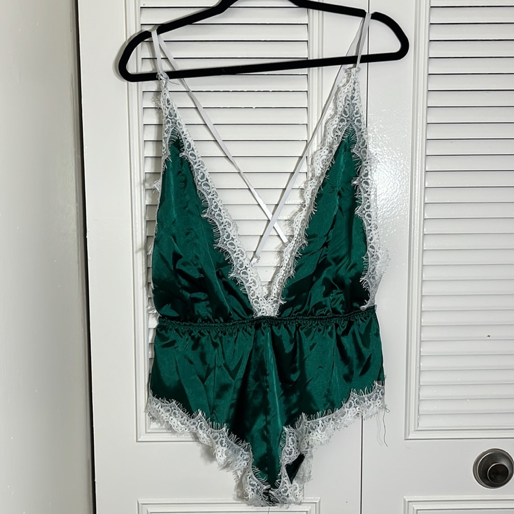 Green Cheeky Lingerie